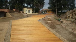 Accesos al Teatro Romano, Mérida